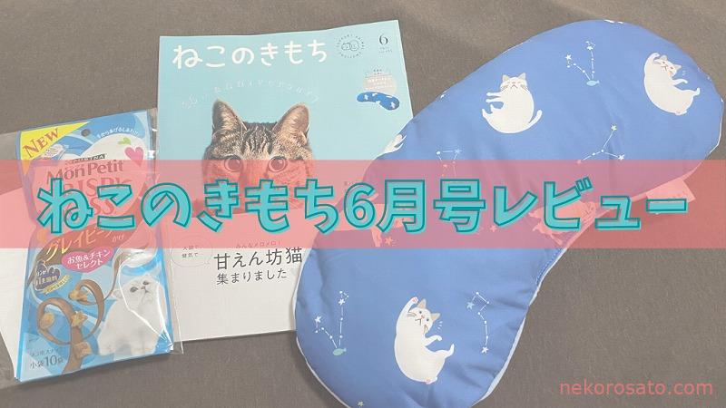 ねこのきもち6月号レビュー